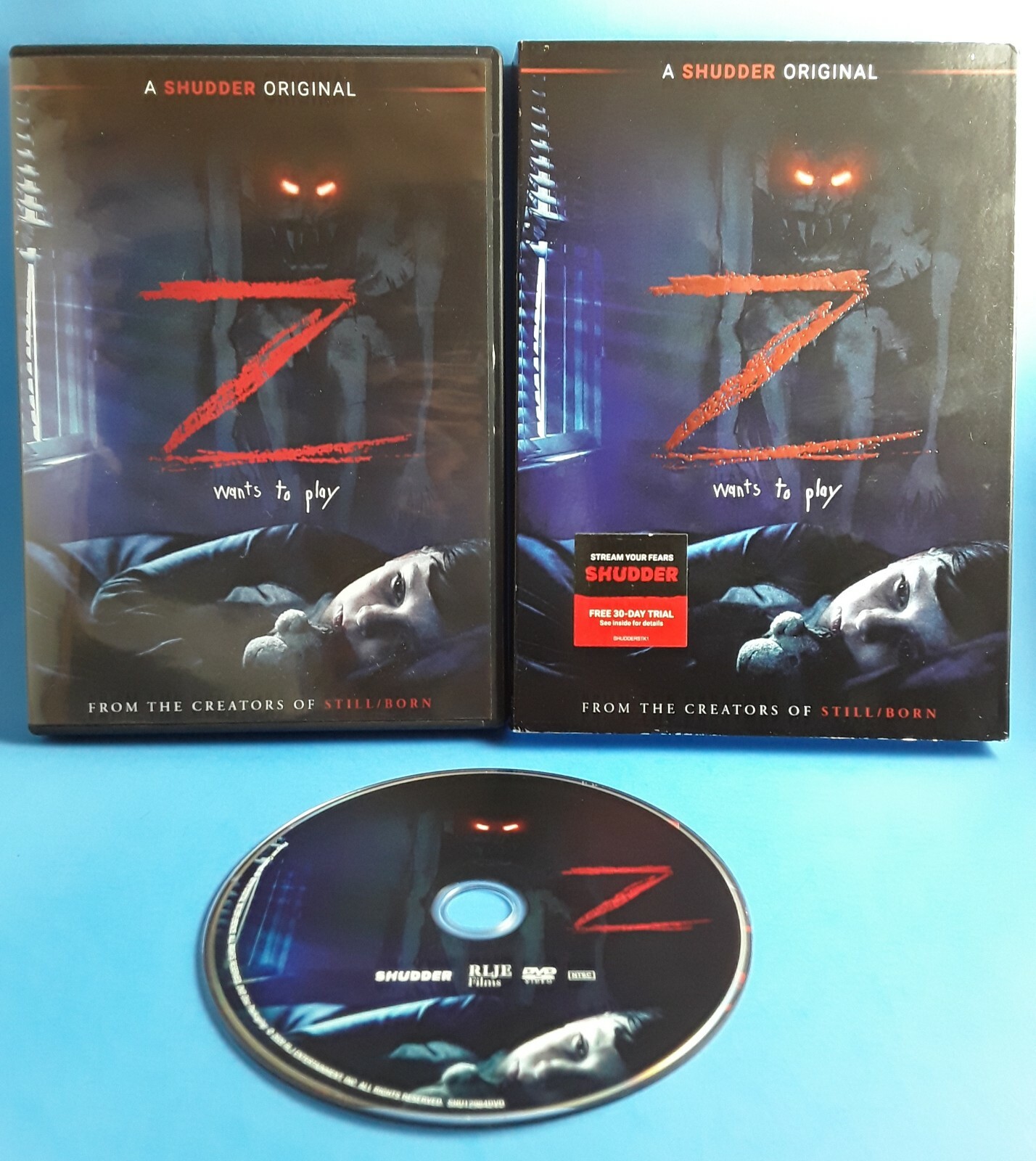 Z (Dvd 2020)A Shudder Original☆Keegan Connor Tracy Jett
