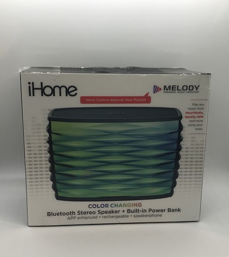 IHOME COLOR CHANGING BLUETOOTH SPEAKER (IBT85B)