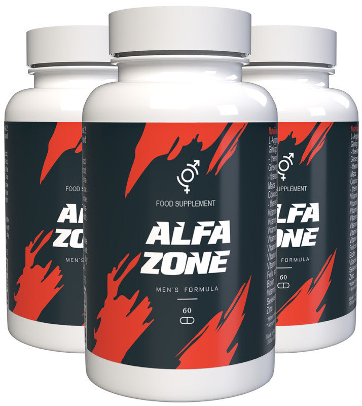 Alfazone - 180 Kapseln (3 X 60 Kapseln) - 3er Pack