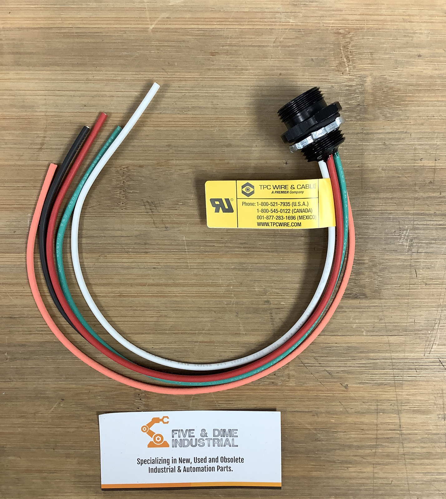 ⭐️jpjpc ⭐️ TPC Wire and Cable 84500 Receptacle 5 wire male | eBay