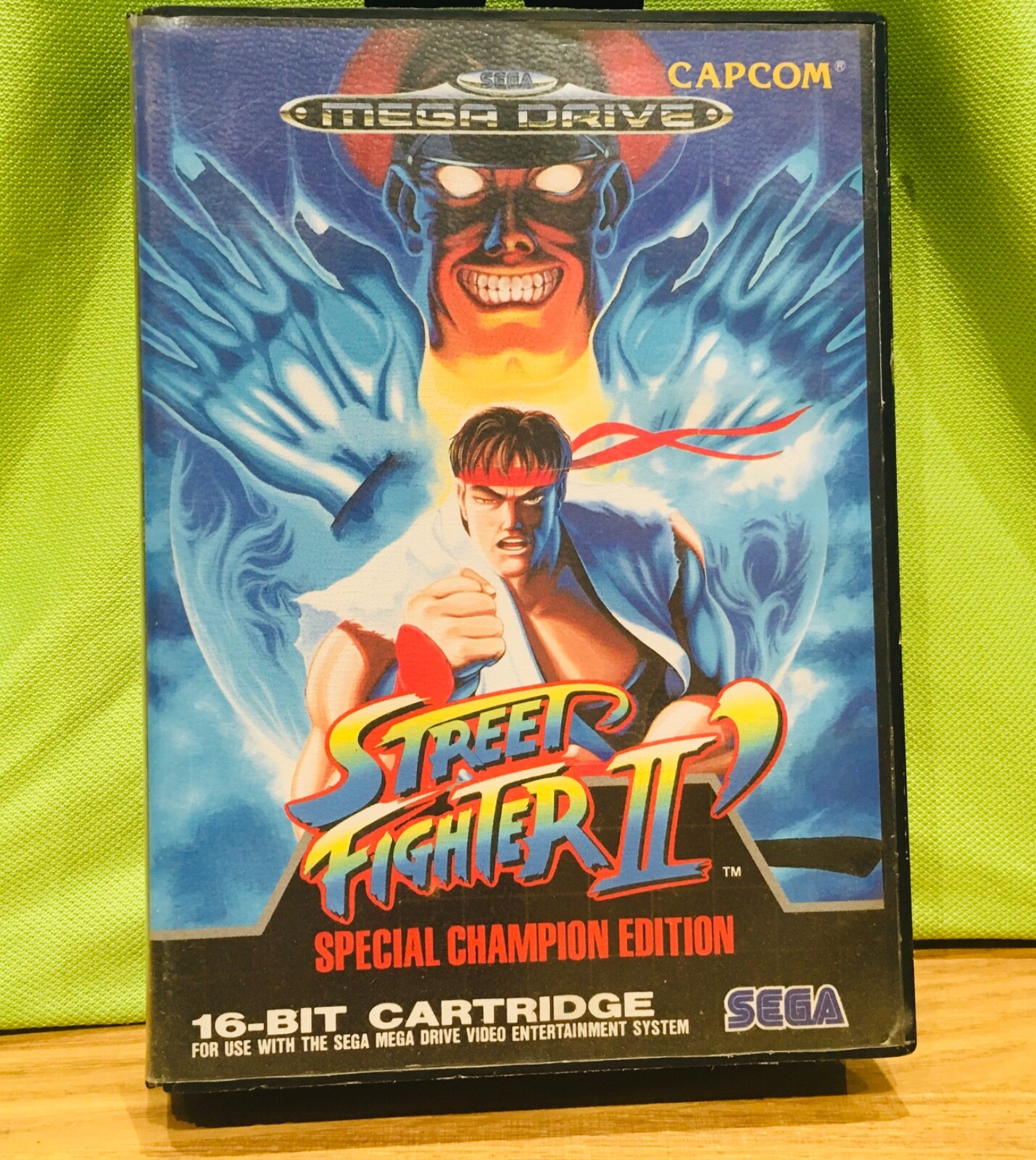 Sega mega drive 16 bit cartridge Street Fighter 2