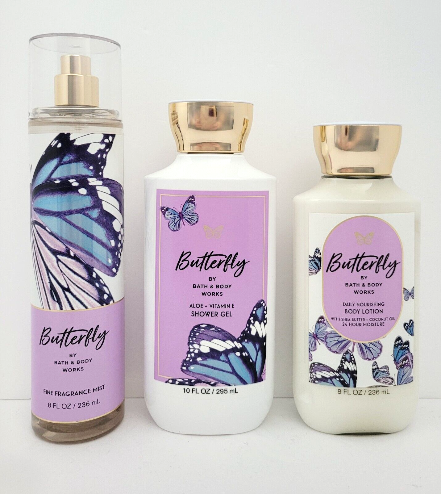 Bath & Body Works Butterfly Body Mist Shower Gel & Body Lotion Set of 3 | eBay Bath & Body Works Butterfly Body Mist Shower Gel & Body Lotion Set of 3 | eBay
