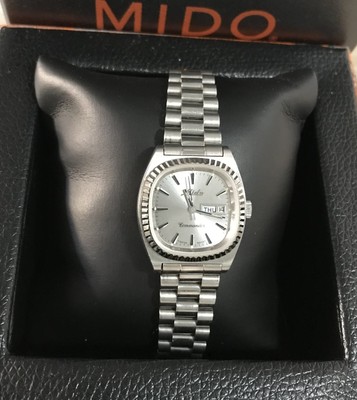 Mido Commander Automatic Silver Dial Lady's Watch REF 7220, SWISS, VINTAGE