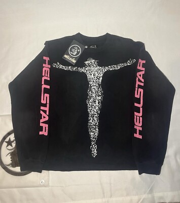 Hellstar QR Christ Long Sleeve - Size Large (AUTHENTIC)