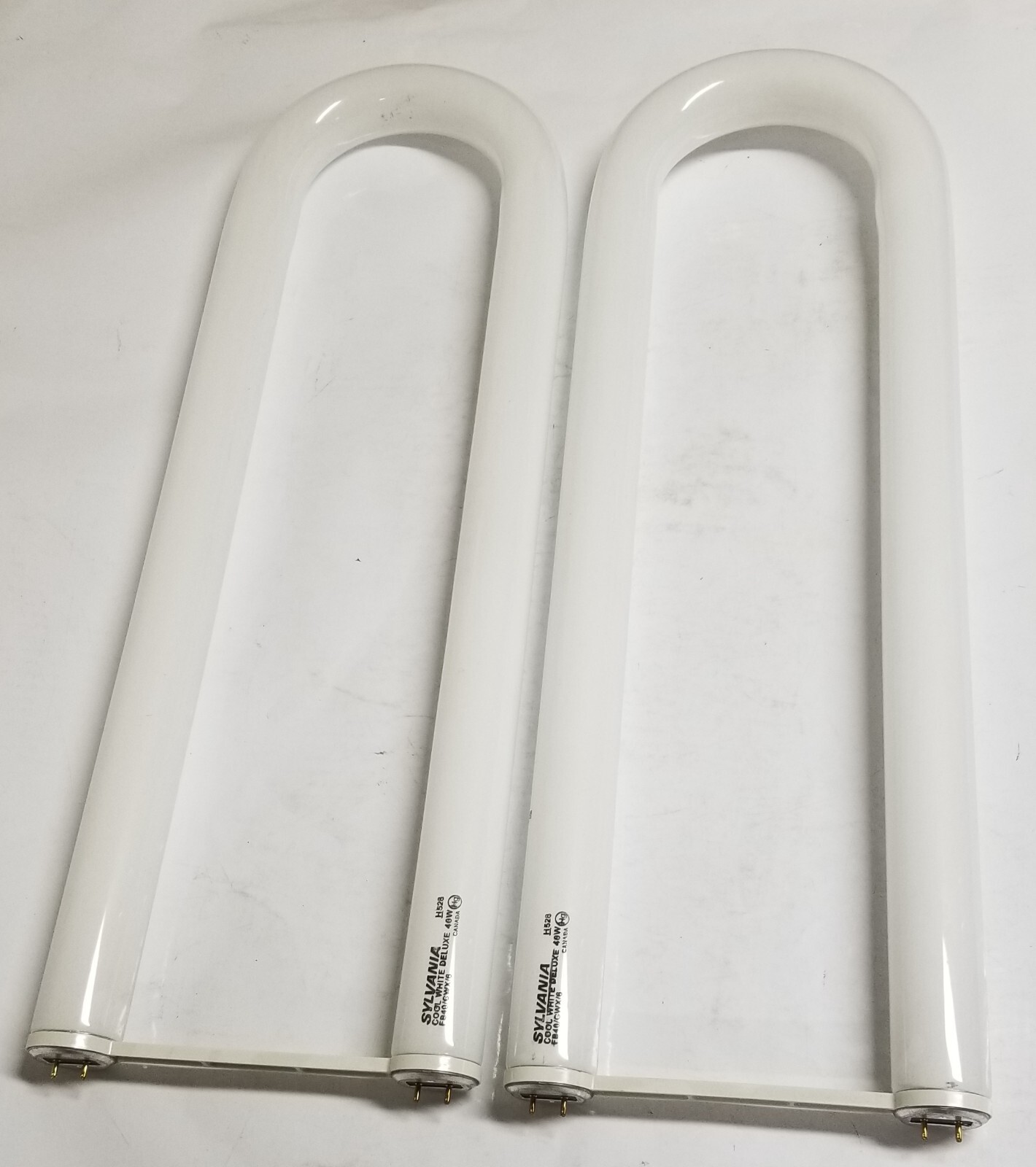 〔Flur〕 TWO SYLVANIA FB46/CWX/6 H528 U-BEND 40-WATT 4100K