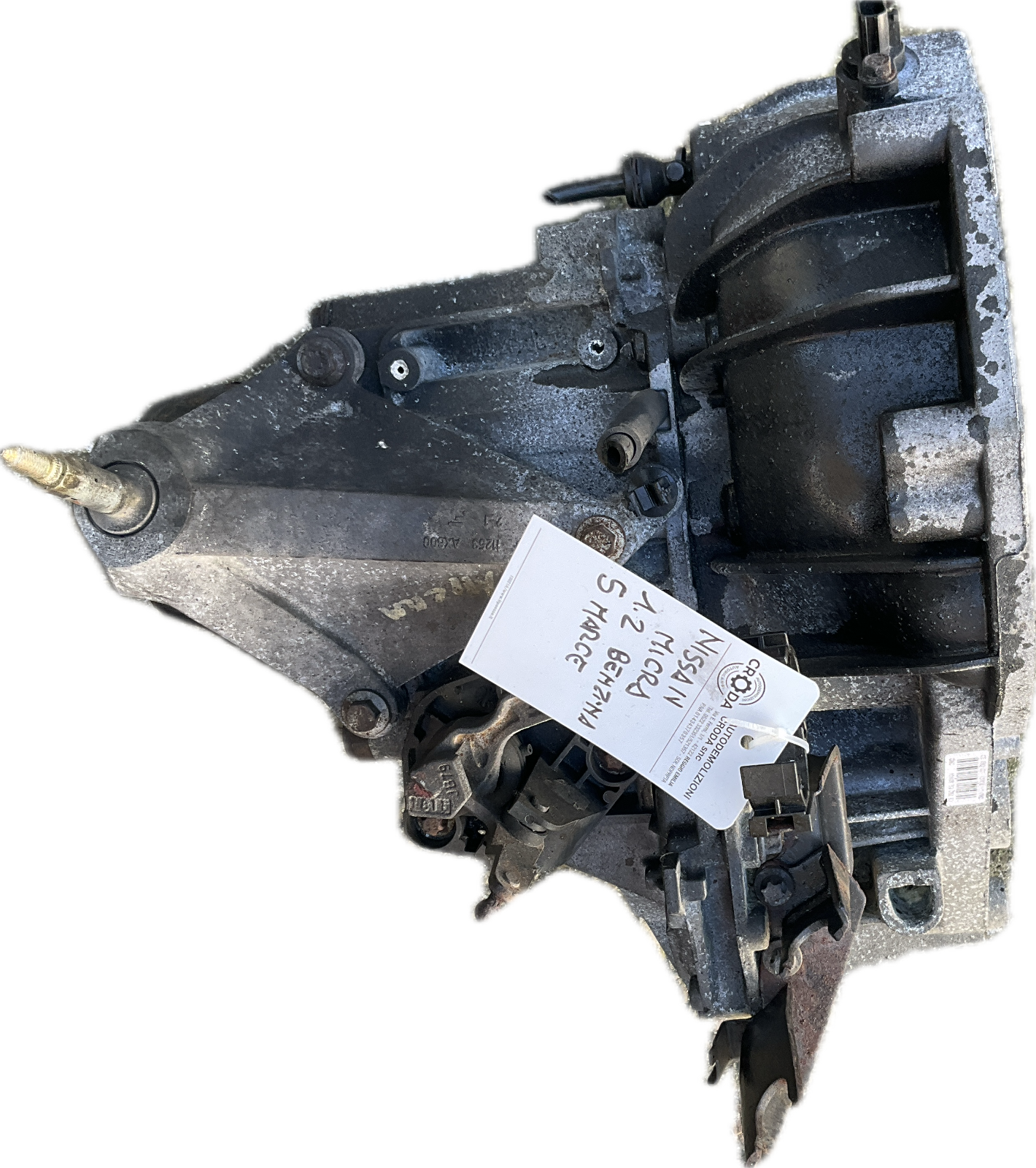 Cambio manuale per modello NISSAN MICRA 1.2B BENZINA 5 MARCE ricambio usato