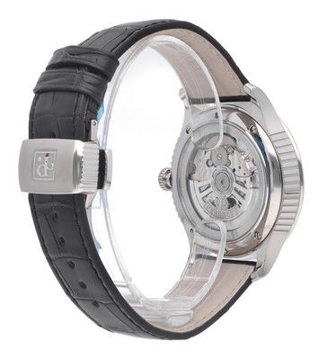 Pre-owned Perrelet First Class Double Rotor Silver Dial 42.5mm Auto Men's Watch A1090/1a