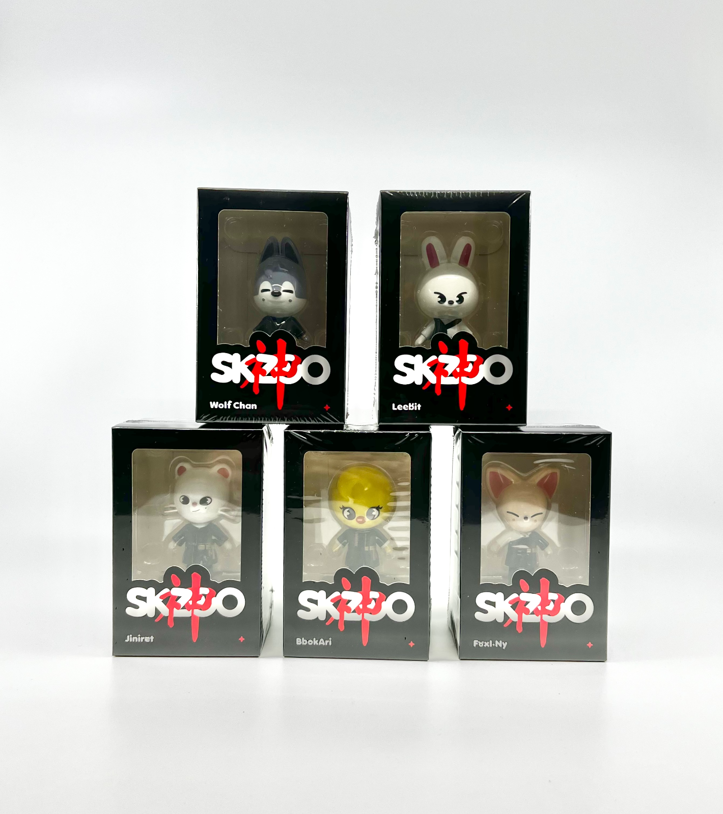 アイドルグッズ Stray Kids SKZOO FIGURE God&#39;s menu FACTORY SEALED] STRAY KIDS SKZOO FIGURE God's Menu ver