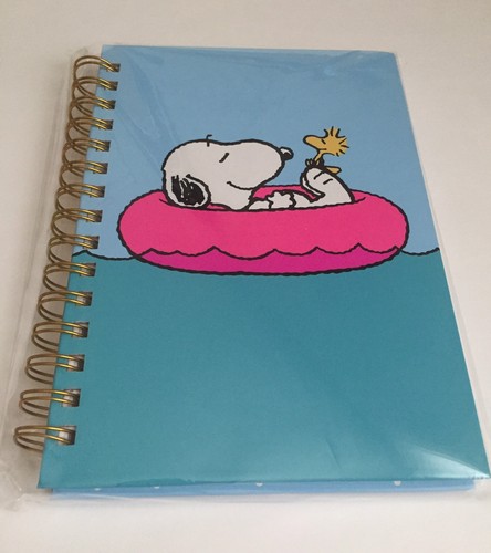 Graphique Peanuts Snoopy Woodstock Floating Blank Journal 160 Pages Wirebound