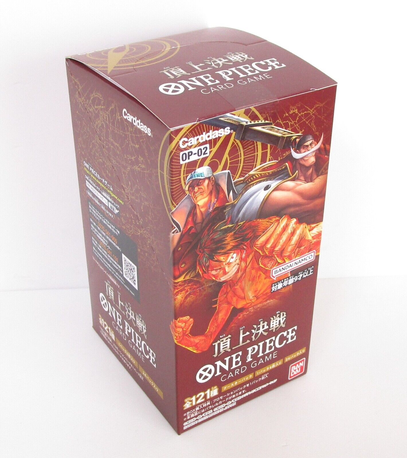 One Piece Trading Card Game Paramount War OP-02 Booster Box One Piece Trading Card Game Paramount War OP-02 Booster Box