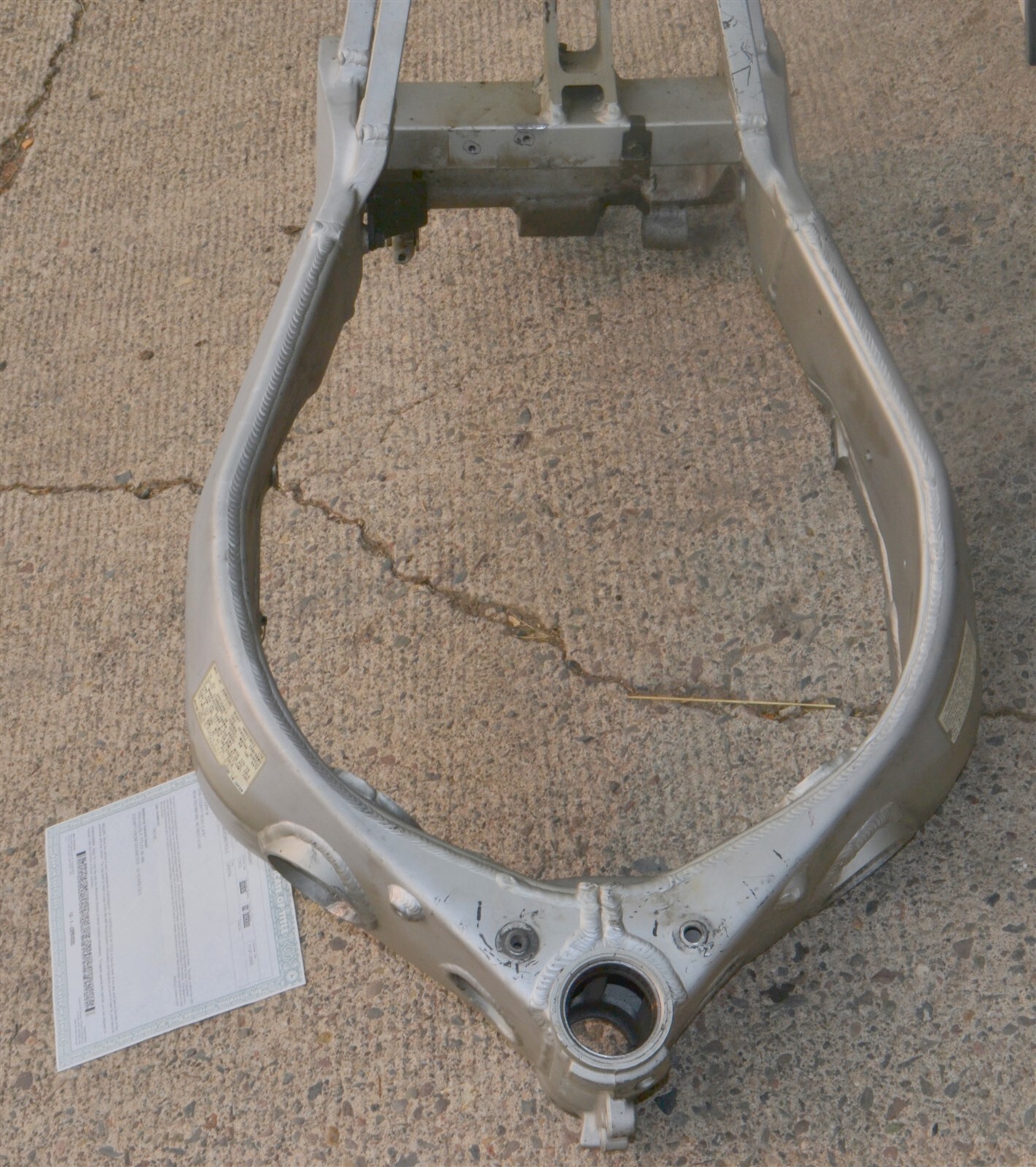 1999 Kawasaki Ninja ZX 9R Frame Main Frame Chassis Steel WI