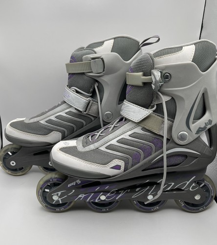 Rollerblade SG5 Women's Size 10W. Inline Skates Purple And