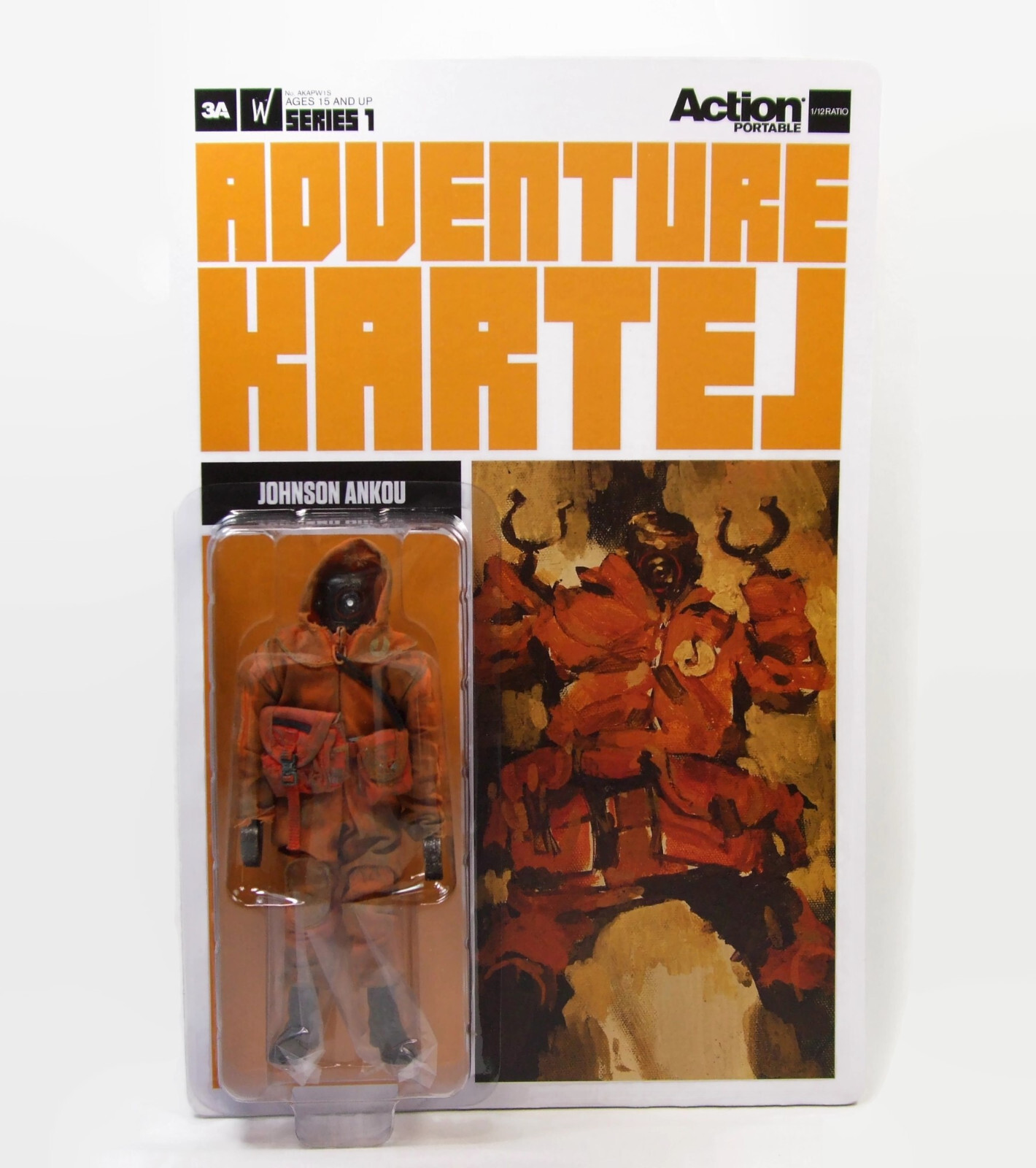 Threea toysスリーエートイズankou 1/12 アクションフィギュア 1/12 Scale Action Portable Figure Wave 02 - UKTK
