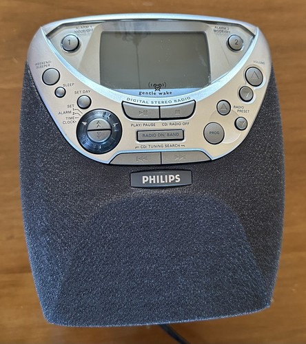 クラシック philips classical Music CD 2006 Vintage Philips Portable MP3/CD Player with top Mount L