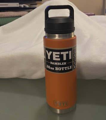 YETI High Desert Clay 26oz Rambler with Chug Cap Bottle Rare Discontinued