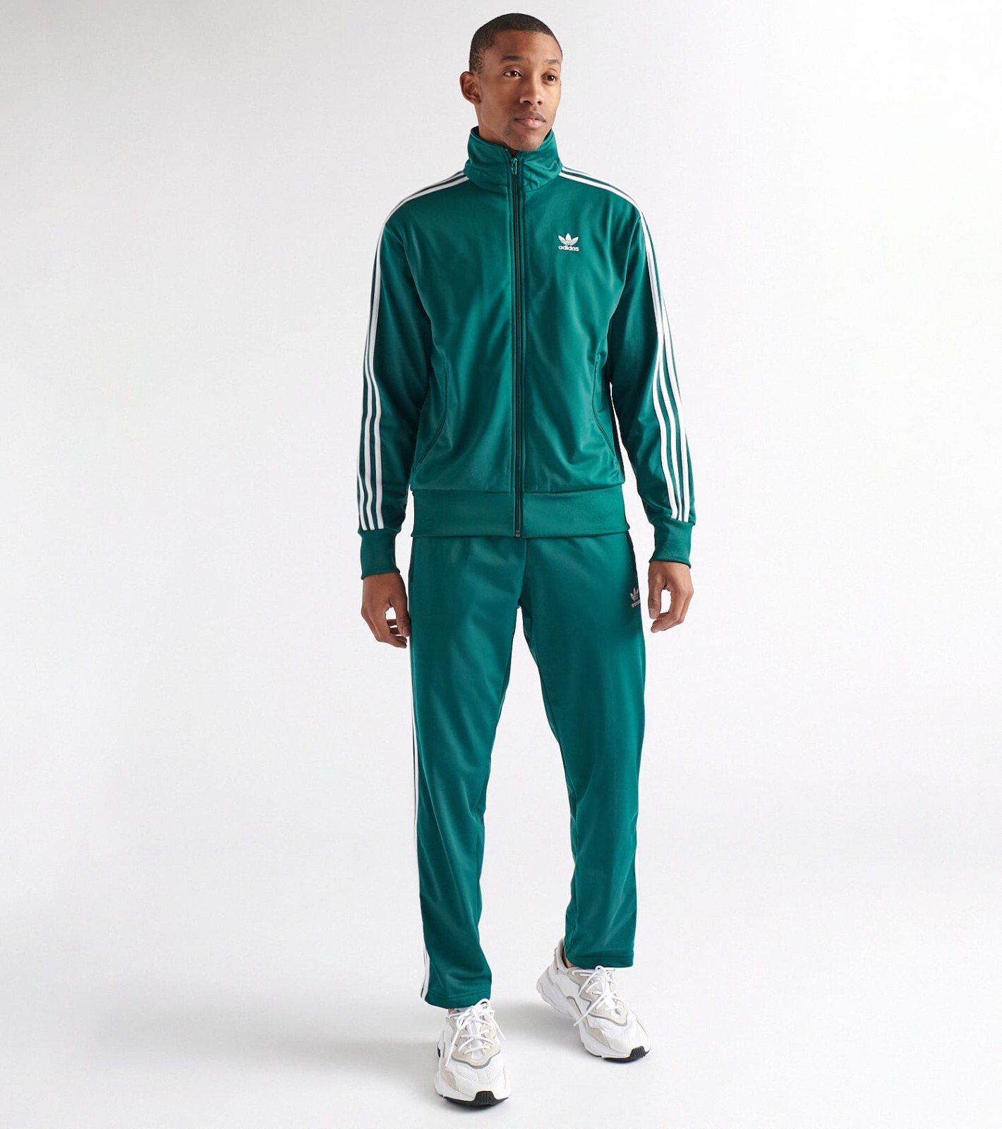green adidas jumpsuit