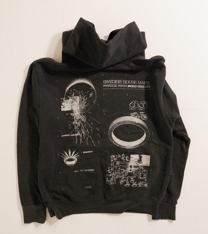 Swedish House Mafia Paradise Again 2022 LA Vintage Black Construction