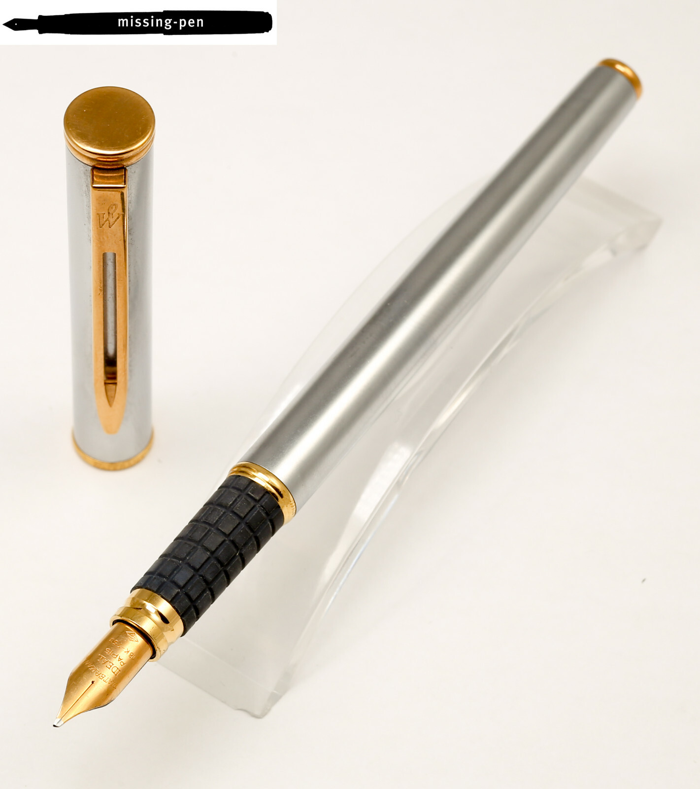 ウォーターマン WATERMAN PLAQUE ARGENT CF 18K Waterman