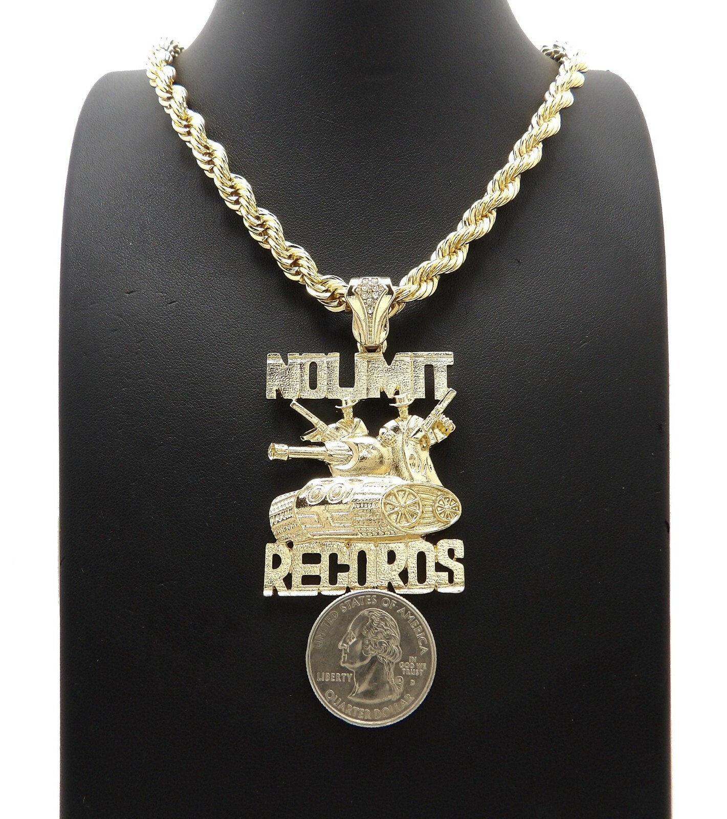 Hip Hop No Limit Records Pendant 8mm 18 Hip Hop No Limit Records Pendant 8mm 18