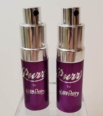 (x2) PURR BY KATY PERRY eau de parfum  NATURAL SPRAY 0.5 OZ LOT OF 2 EDP