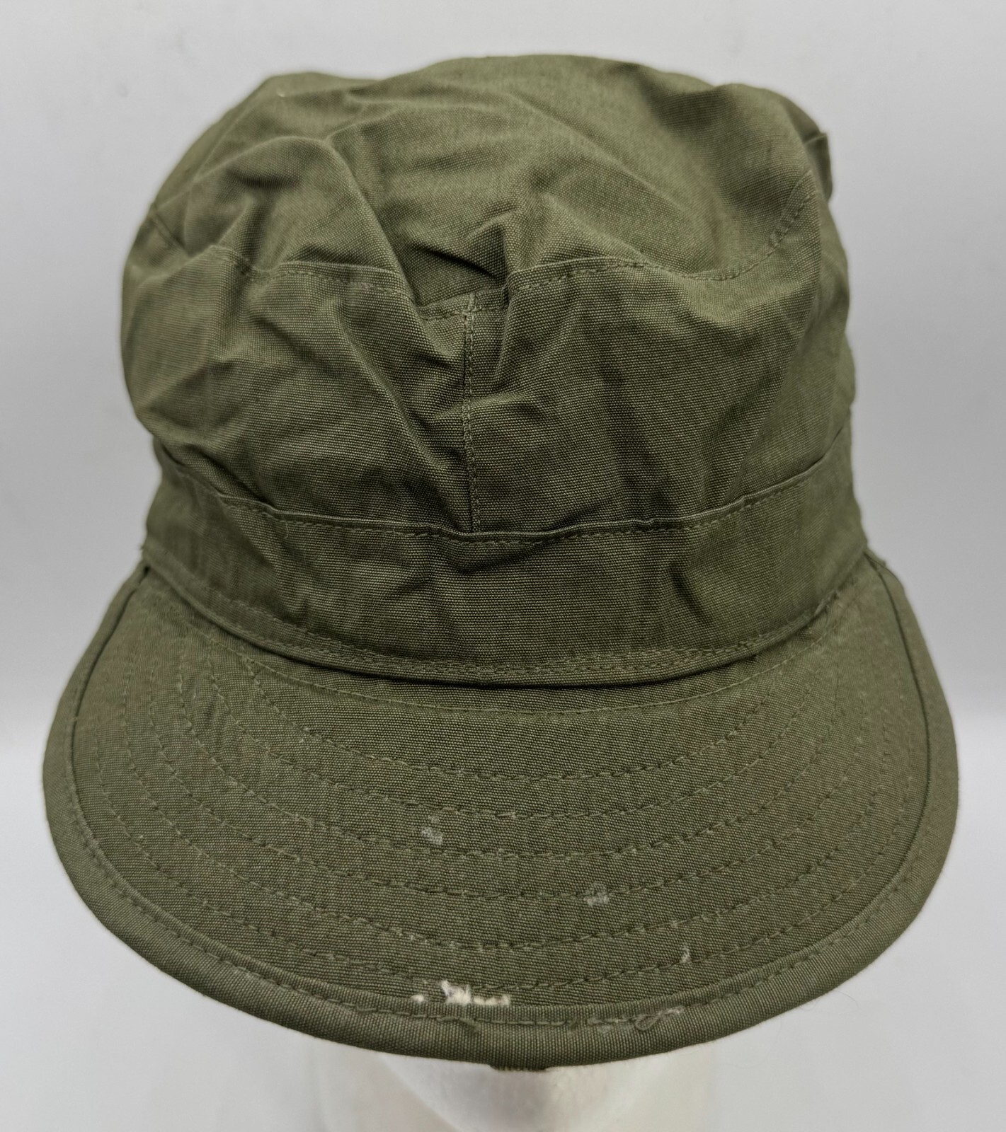 実物　イヤーフラップ付きビンテージ　M51 Cotton Field Cap 91-00-9535-1-5.jpg