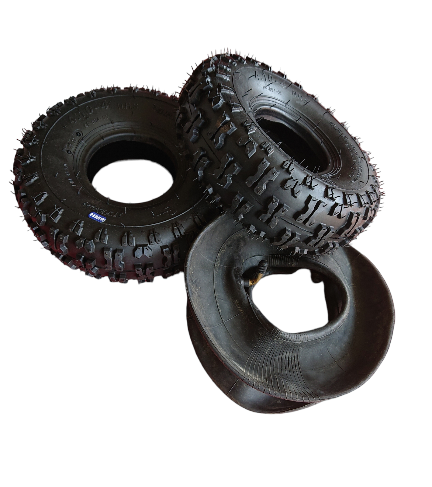 2 GOMME QUAD 4.10-6 PNEUMATICI RUOTA MINI QUAD 4 10 6 GOMMA - Foto 10