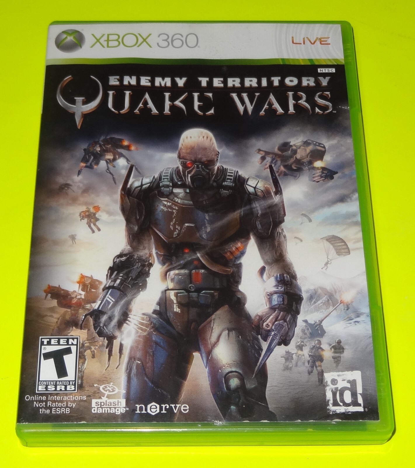 ポスター　クエイク　ウォーズ　Quake Wars　ETQW Enemy Territory: Quake Wars (Limited Collector's Edition