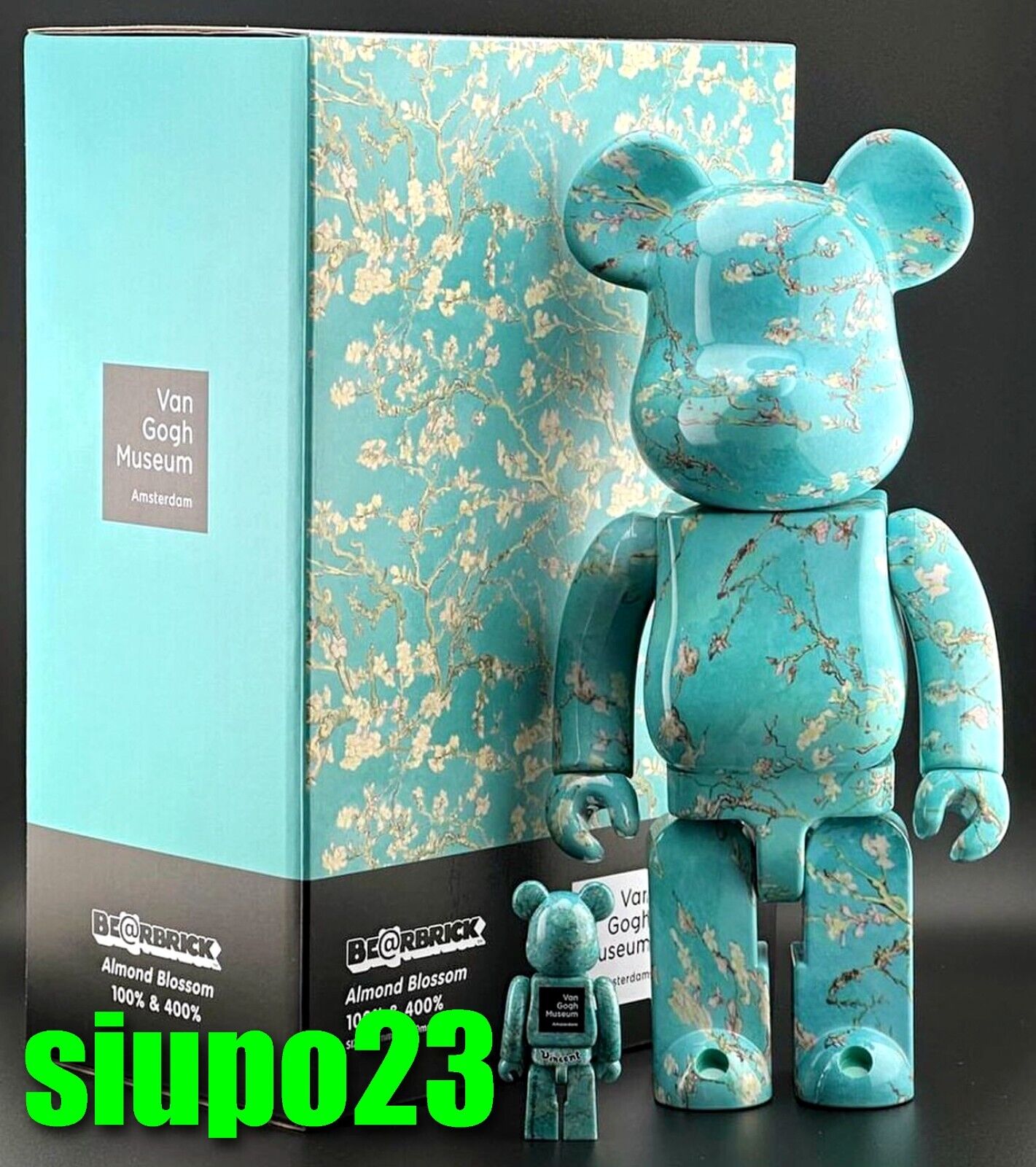 Medicom 400% + 100% Bearbrick ~ Van Gogh Museum Be@rbrick Medicom 400% + 100% Bearbrick ~ Van Gogh Museum Be@rbrick