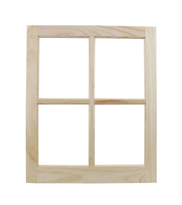 Sash Window Wood 24'' x 28''  Sheds Garages New Traditional Barn Shed