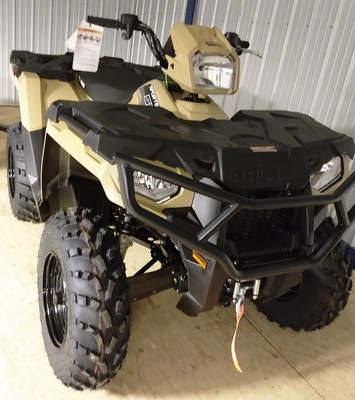2019 Polaris Sportsman 570 EPS LE Military Tan Premium Edition
