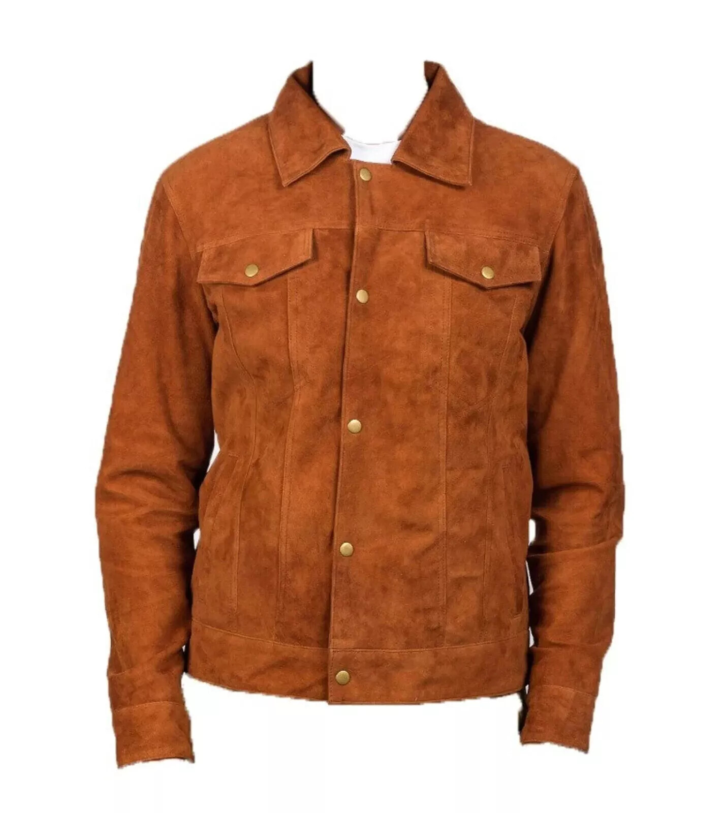 【nokcha】real suede rich jacket AUTHENTIC series - real suède rich jacket/écr