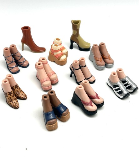 Bratz 9体(セット売りのみ可) 9 pairs Bratz Doll Shoes Heels PLUS 2 singles Lot | eBay