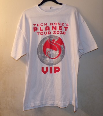 Tech N9ne s Planet Tour 2018 VIP XL -XG-TG Tee Shirt