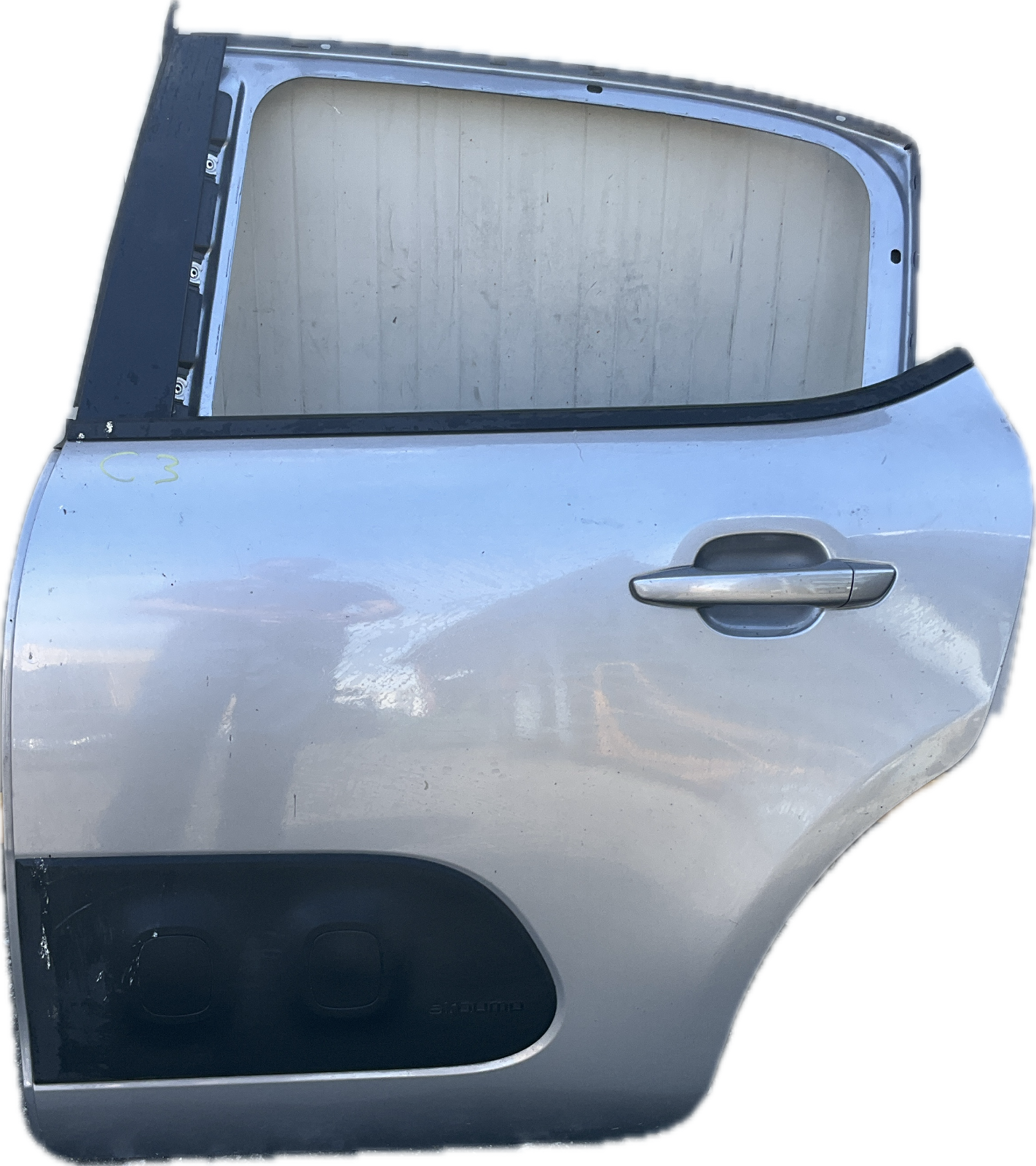 Porta Portiera Posteriore sinistra psx post sx per CITROEN C3 2018 con fascia