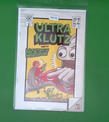 ULTRA KLUTZ #10 8.0 ONWARD COMIC BOOK H22-71