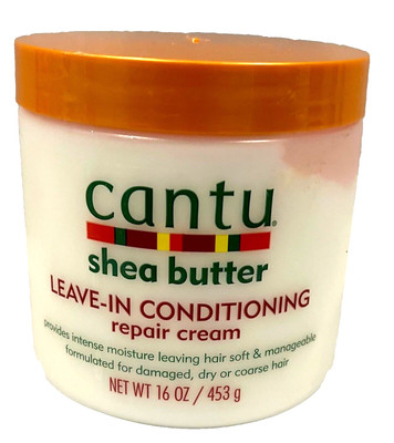 Shea Butter Leave In Conditioning Repair Cream by Cantu for Unisex Large 16 oz
