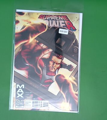 SUPREME POWER #2 VOL. 2 8.0 MAX COMIC BOOK H23-257