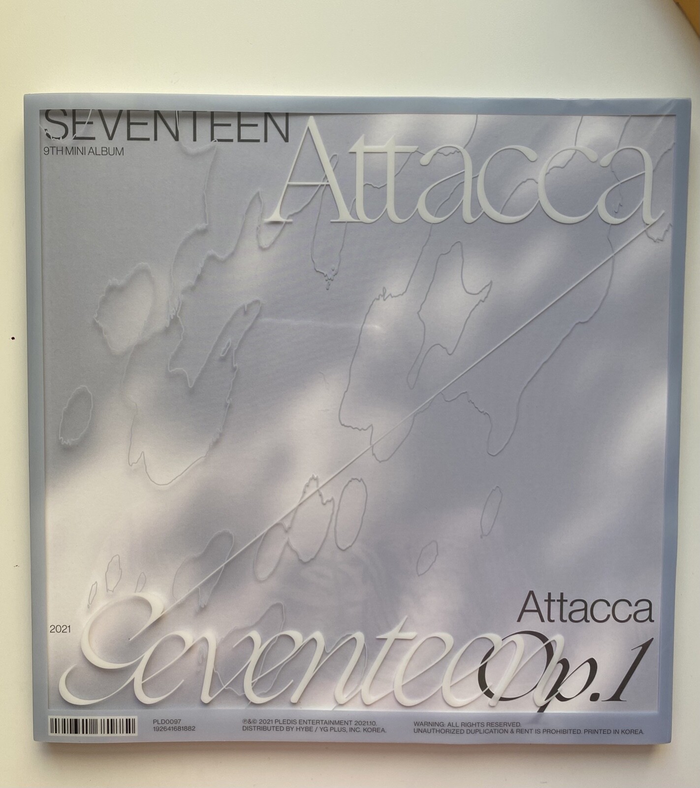 SEVENTEEN 'ATTACCA' 9th Mini Album - Op 1 Performance Team