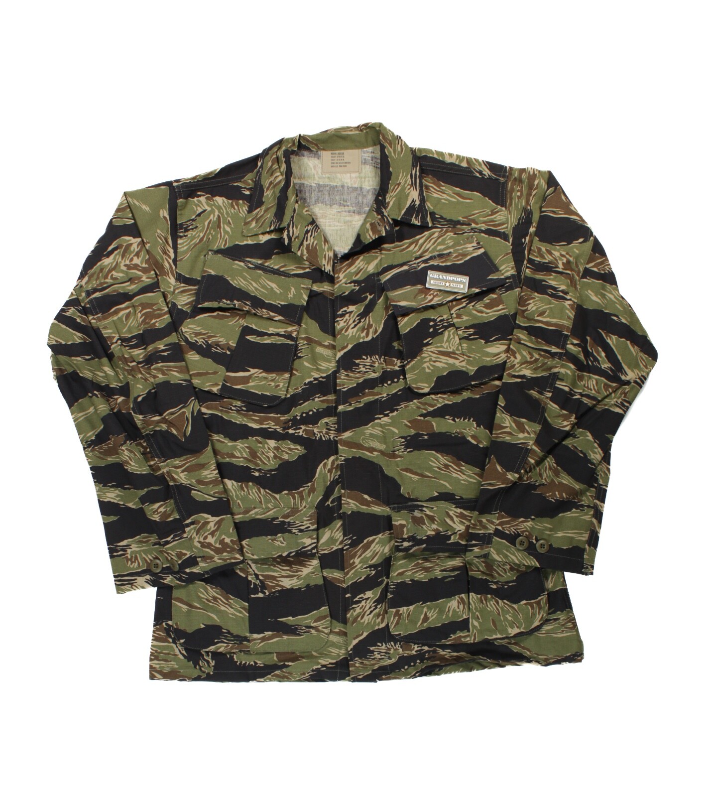 VIETNAM TIGER STRIPE CAMO 100% COTTON RIP-STOP TROPICAL 5TH