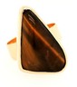Handmade Tigers Eye Dress Ring 9ct Rose Gold Fine Statement Jewellery Size P-2.JPG