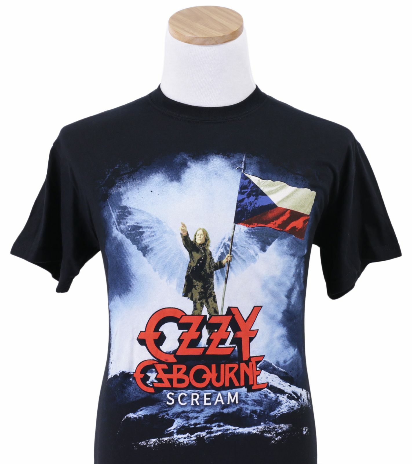 【Ozzy Osborne】Scream Tour 2010.10.13 Ozzy Osbourne 2010 Scream Tour Czech Republic Vintage T