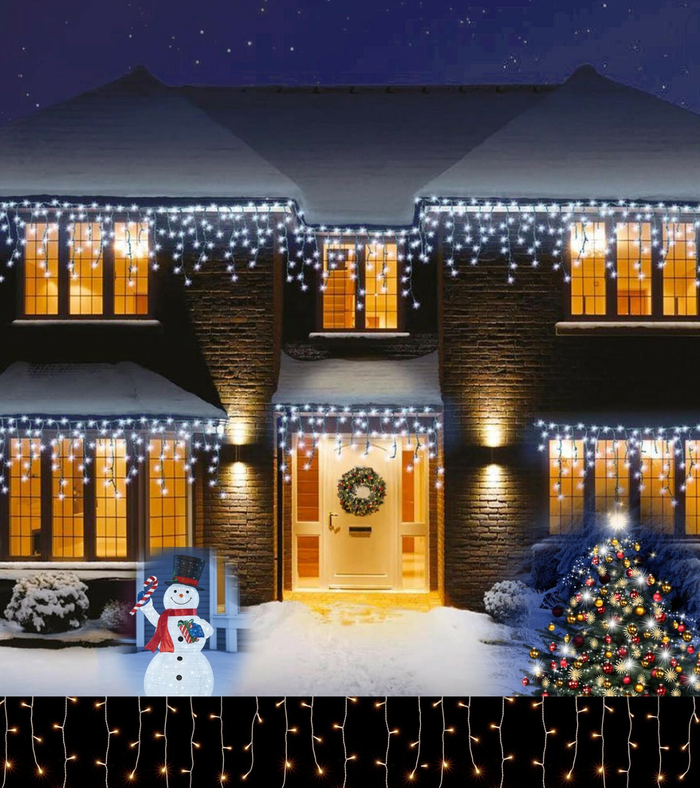 Hausen icicle lights