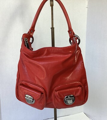 MARC JACOBS RED CHERRY SATCHEL HANDBAG