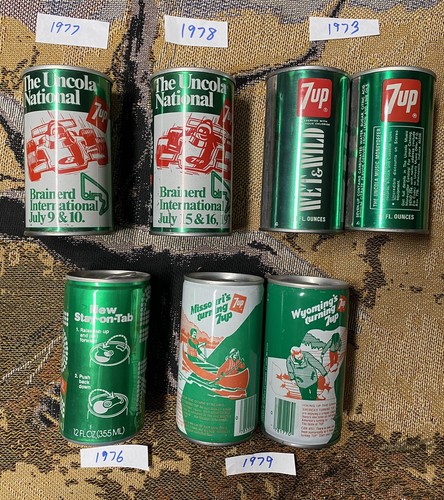 セブンアップ ポスター 7UP 70s “The Uncola” ビンテージ 1970 33 1/4