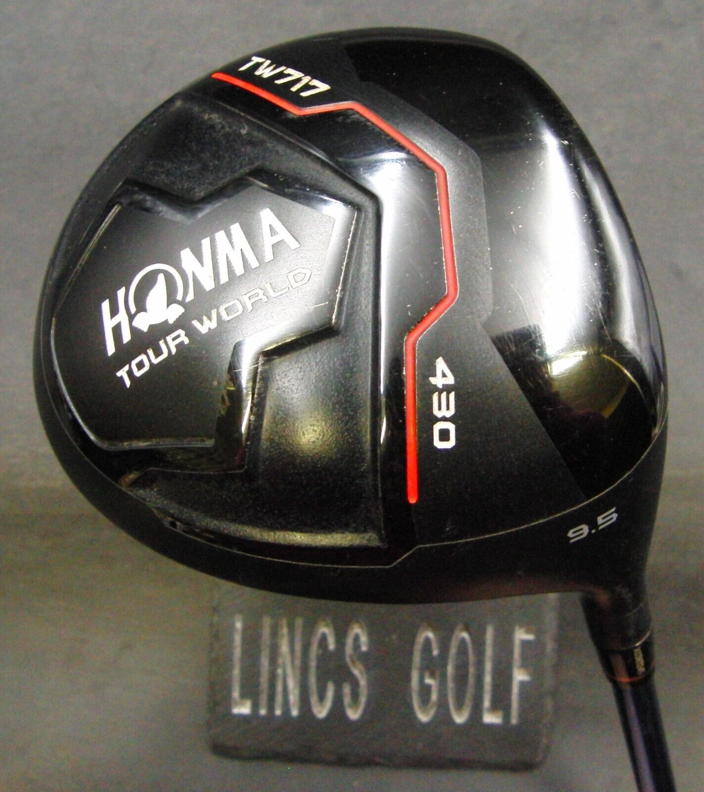 Honma Tour World TW717 430 9.5° Driver Stiff Graphite Shaft Golf Pride Grip Honma Tour World TW717 430 9.5° Driver Stiff Graphite Shaft Golf Pride Grip