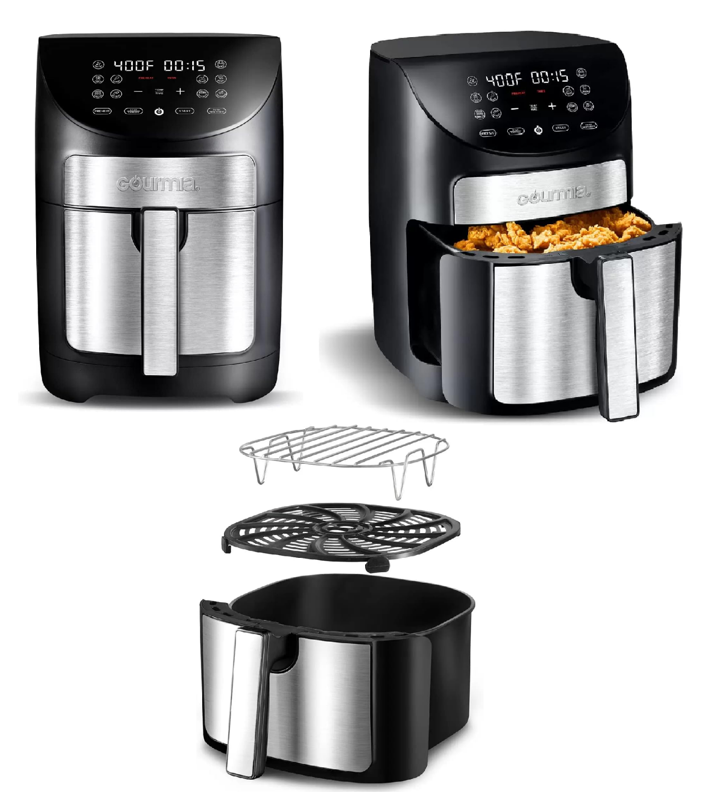 2025年最新gourmia 新品Gourmia デジタルエアフライヤー DIGITAL AIR