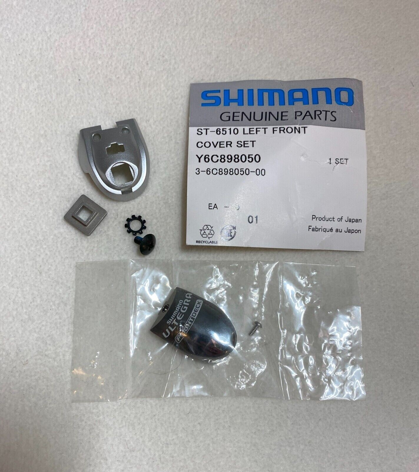 パーツ SHIMANO ULTEGRA FLIGHT DECK Shimano Ultegra ST-6510 STI Flight Deck 2/3 Speed Shifter