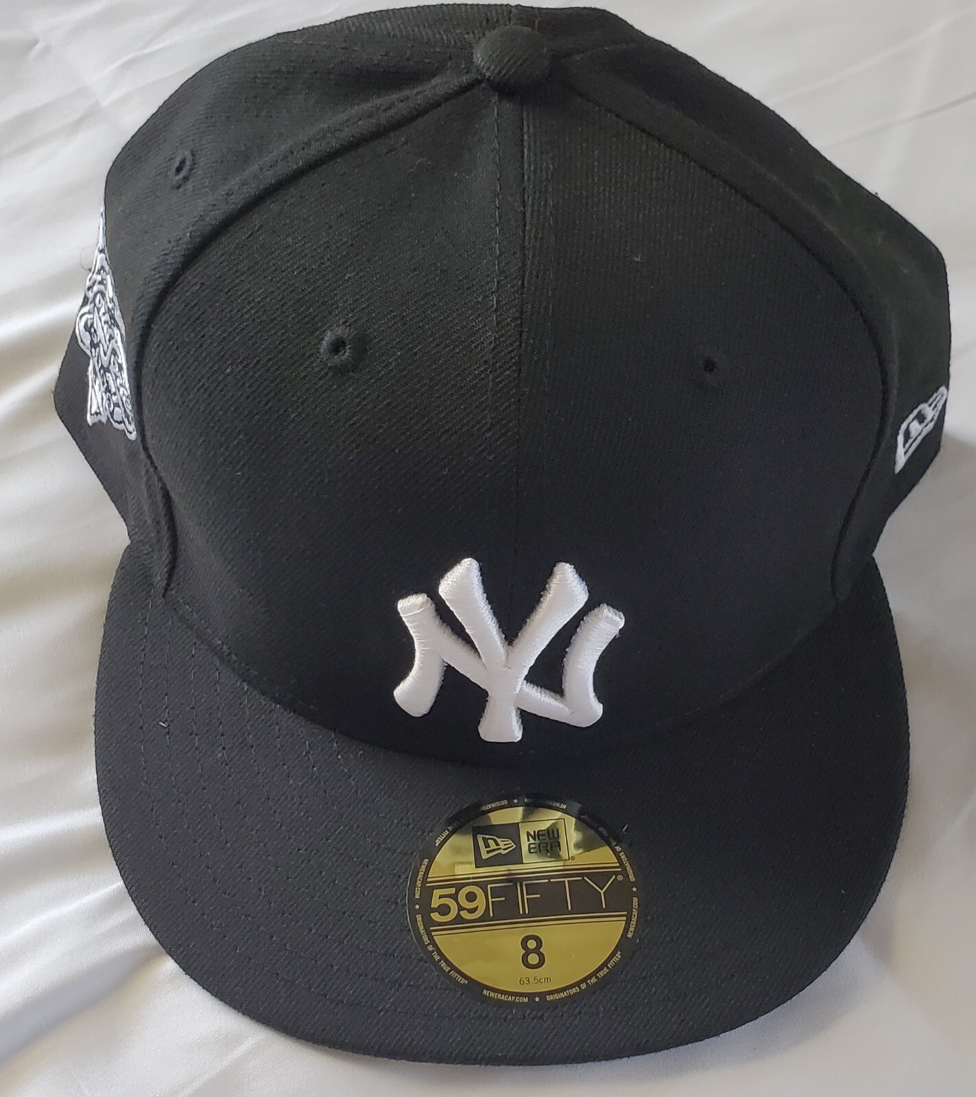 【SALE】ニューヨーク・ヤンキース 59FIFTY 2000年ワールドシリーズ New Era New York Yankees 59Fifty Fitted 8 Hat Black White