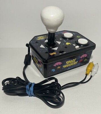 Space Invaders Plug N Play TV Arcade Game Tested and Works