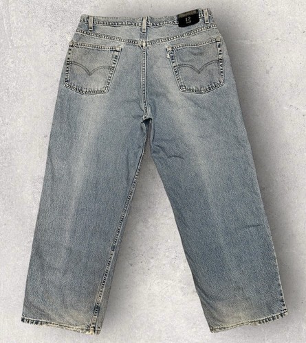 USA製 90s Levi's SilverTab \"WIDE LEG\" Levi's 90s SILVERTAB Baggy USA Made Massive Wide Leg Jeans